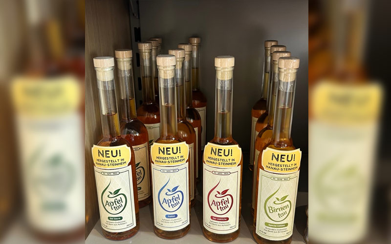 Apfeltau im Programm