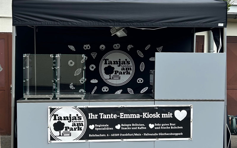 Tanjas Lädchen eröffnet Backstand Tanjas Lädchen eröffnet Backstand
